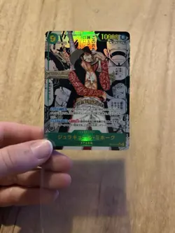 Mihawk OP14-119 SEC Manga Alt Art The Azure Sea's Seven ONE PIECE Card Japanese - Image 1
