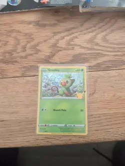 Grookey Holo McDonalds 25th Anniversary 8/25, Pokemon Card - Image 1