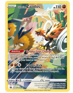Galarian Zapdos SWSH283 SWSH: Sword & Shield Promo Cards Holo - Image 1