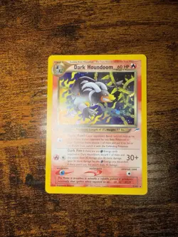 Pokemon Card - Dark Houndoom 1st Edition Neo Destiny 7/105 Holo Rare - Image 1
