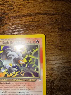 Pokemon Card - Dark Houndoom 1st Edition Neo Destiny 7/105 Holo Rare - Image 3