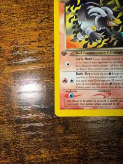 Pokemon Card - Dark Houndoom 1st Edition Neo Destiny 7/105 Holo Rare - Image 4
