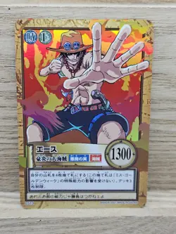 2001 One Piece Card Portgas D Ace C513 Power Hyper Battle Carddass Japanese TCG - Image 1