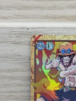 2001 One Piece Card Portgas D Ace C513 Power Hyper Battle Carddass Japanese TCG - Image 2