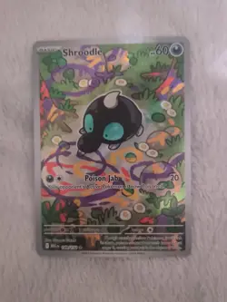 Shroodle Illustration Rare 149/132 Pokemon TCG Mega Evolutions English Card - Image 1