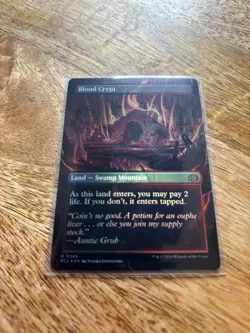 Blood Crypt - Lorwyn Eclipsed ECL 0349 - Near Mint Borderless Flip Foil - Image 4