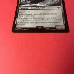 Magic the Gathering MTG Nazgul 0334 Lord of the Rings Regular Near Mint - Image 2