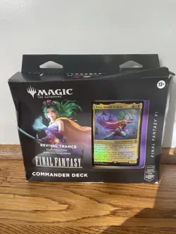 Magic The Gathering Final Fantasy VI Revival Trance Commander Deck *NEW/SEALED* - Image 2