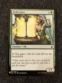 Magic The Gathering MTG - Wellwisher - Commander Anthology - Image 1