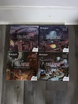 Magic: The Gathering Final Fantasy Scene Box 4-pack Bundle - Image 1