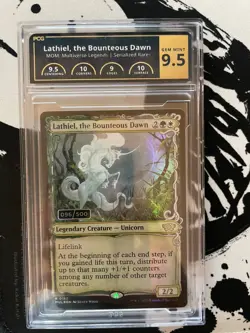 Magic Lathiel, the Bounteous Dawn serialized 096/500 PCG 9,5 GEM MINT mtg - Image 1