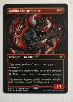 Goblin Sharpshooter (Borderless) Special Guests Regular MTG Magic The Gathering - Image 1