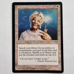 Enlightened Tutor - Mirage (1996) - LP - MTG White Instant - Vintage Magic - Image 1