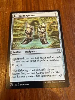 Lightning Greaves MTG. - Image 1