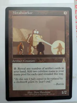 Metalworker Urza's Destiny MTG Nm Free Shipping with tracking - Image 2