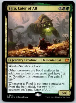 Ygra, Eater of All Foil M Bloomburrow 241 NM - Image 1