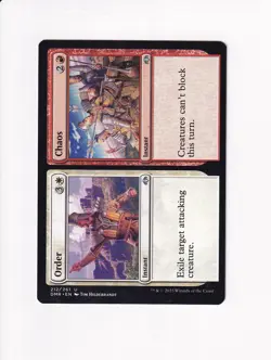 MAGIC THE GATHERING MTG DOMINARIA REMASTERED ORDER / CHAOS (#2) (X) - Image 1