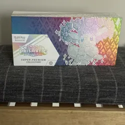 Pokemon TCG SV8.5 Prismatic Evolutions Super Premium Collection Box Sealed New - Image 1