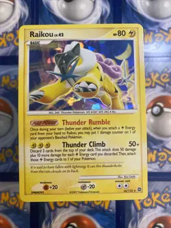 Pokemon TCG Raikou Pokemon Promos 16/132 Cracked Ice Holo - Image 1