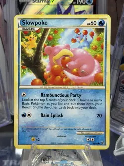 Slowpoke Common Normal Undaunted 66/90 LP Pokemon TCG - Image 1