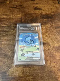 Pokemon Mew EX TCG S&V Paldean Fates 232/091 Shiny Ultra Rare Tag 9 Mint - Image 1