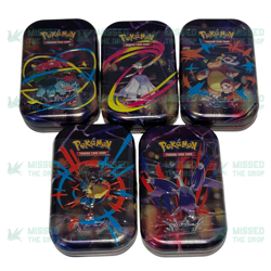 Pokemon TCG Mega Evolution Mega Heroes Mini Tins x 5 ✅ Complete set 🔥Sealed - Image 1