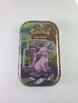 Pokemon TCG Prismatic Evolutions Mini-Tin Factory Sealed New Random Artwork - Image 1