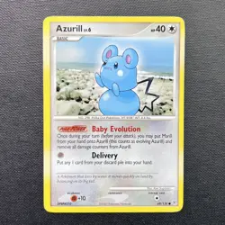 Azurill | 69/130 Diamond & Pearl | Regular / Non Holo | Pokemon TCG LP - Image 1