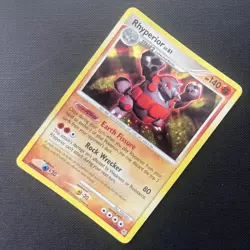 Rhyperior | 12/130 Diamond & Pearl | Cosmos Holo Rare | Pokemon TCG LP - Image 2