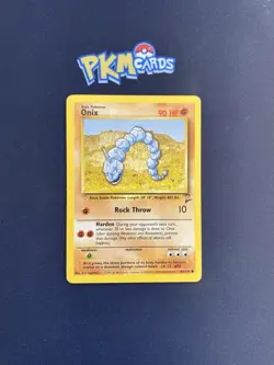 Pokemon TCG Onix Base Set 2 84/130 Regular MP. - Image 1