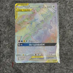 Pokemon Moltres & Zapdos & Articuno GX TAG TEAM Secret Holo 69/68 Hidden Fates . - Image 1