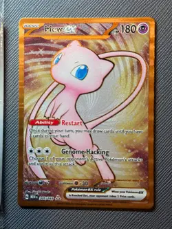 Pokemon TCG 151 UPC Promo Set Sealed Mew 053, Sealed Mewtwo 052, Metal Mew 205 - Image 3