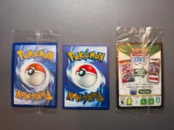 Pokemon TCG 151 UPC Promo Set Sealed Mew 053, Sealed Mewtwo 052, Metal Mew 205 - Image 5