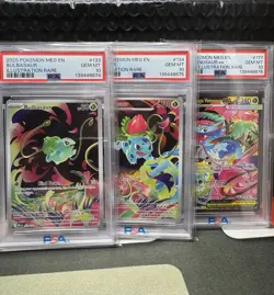 2025 Pokemon Mega Evolution Venusaur Bulbasaur Ivysaur SIR IR PSA 10 Sequential - Image 1