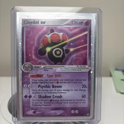 Claydol ex #93/108 Ultra Rare Pokemon EX Power Keepers 2007 English - Image 3