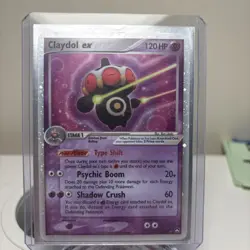 Claydol ex #93/108 Ultra Rare Pokemon EX Power Keepers 2007 English - Image 4