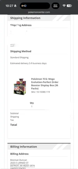 Pokemon Perfect Order Booster Box NEW/SEALED *Pre-Order* March 27th - Image 2