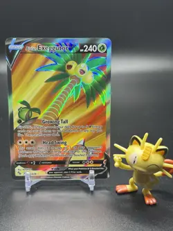 Alolan Exeggutor V (Full Art) 071/078 Pokemon GO Holo - Image 1