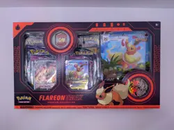 Sealed Pokemon TCG - Flareon VMAX Premium Collection Box with Evolving Skies - Image 1