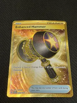 Pokemon TCG Twilight Masquerade 224/167 Enhanced Hammer Hyper Rare - NM - Image 1