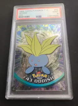 1999 Pokemon Oddish Topps Psa 9 - Image 1