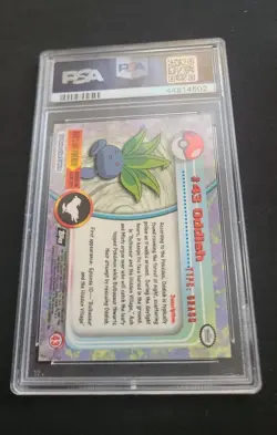 1999 Pokemon Oddish Topps Psa 9 - Image 2