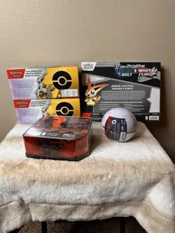 Pokemon TCG Lot, Toolkits, Illustration Box, Tin, Poke Ball New sealed - Image 2