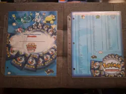 Pokemon-Checklist Base Set, Jungle, Fossil-1999 Binder Insert Unused - Image 1