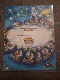 Pokemon-Checklist Base Set, Jungle, Fossil-1999 Binder Insert Unused - Image 3