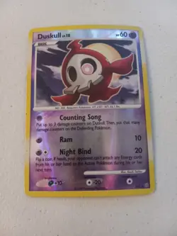Pokemon TCG Duskull SH2 Reverse Holo Rare D&P Stormfront - SECRET RARE - LP - Image 1
