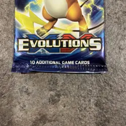Pokemon TCG XY Evolutions Booster Pack - Factory Sealed - Raichu Artwork 2016 - Image 3