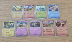 (9) Pokemon 151 Cosmos Holos w/ Costco Set Pikachu Squirtle Charmander Bulbasaur - Image 1