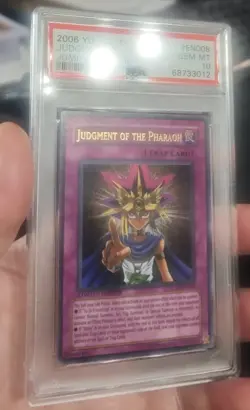 Yugioh JUDGMENT OF THE PHARAOH JUMP-EN008 PSA 10 Ultra Rare Limited Edition! - Image 2