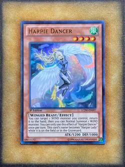 Yugioh Harpie Dancer LCJW-EN097 Ultra Rare 1st Ed NM - Image 1
